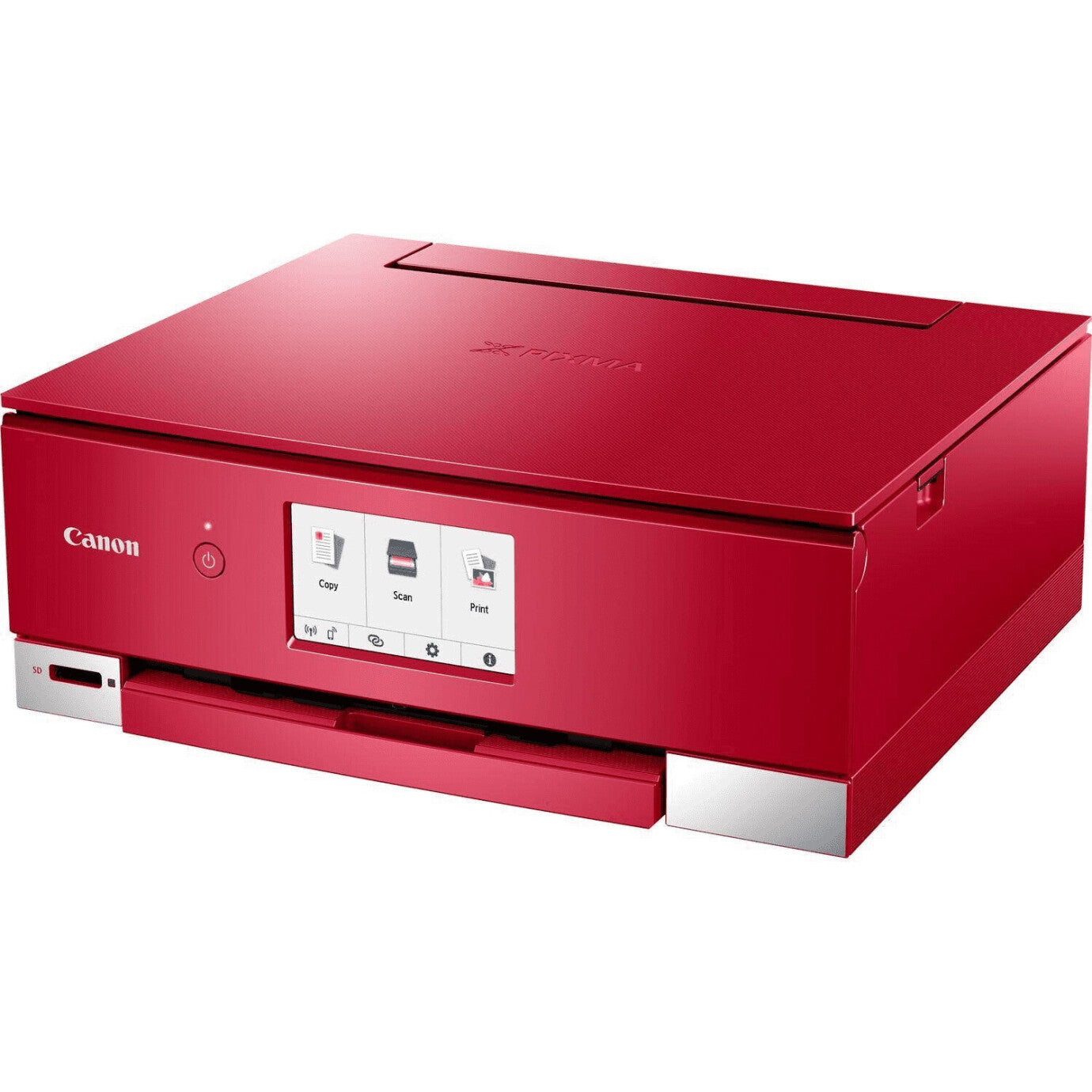 Multifunción inyección canon pixma ts8352a color wifi duplex rojo