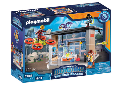 Playmobil dragones: nine realms : laboratorio icaris