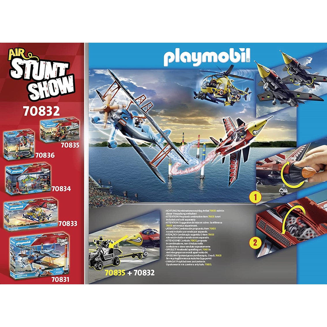 Playmobil stuntshow avion eagle