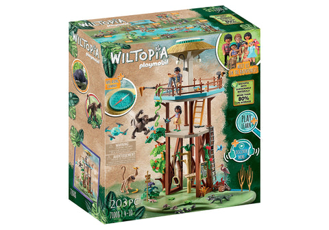 Playmobil wiltopia torre de investigacion con brujula