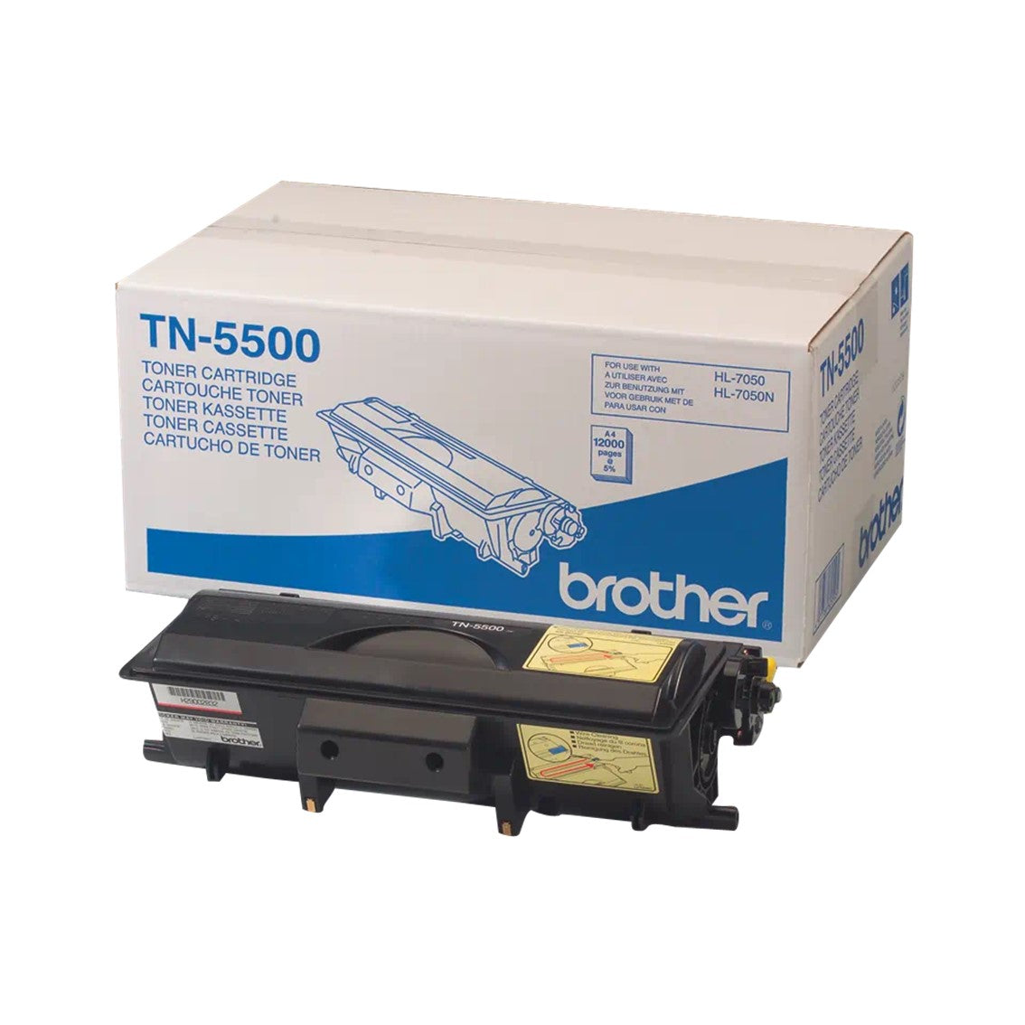 Toner brother tn5500 negro 12000 paginas