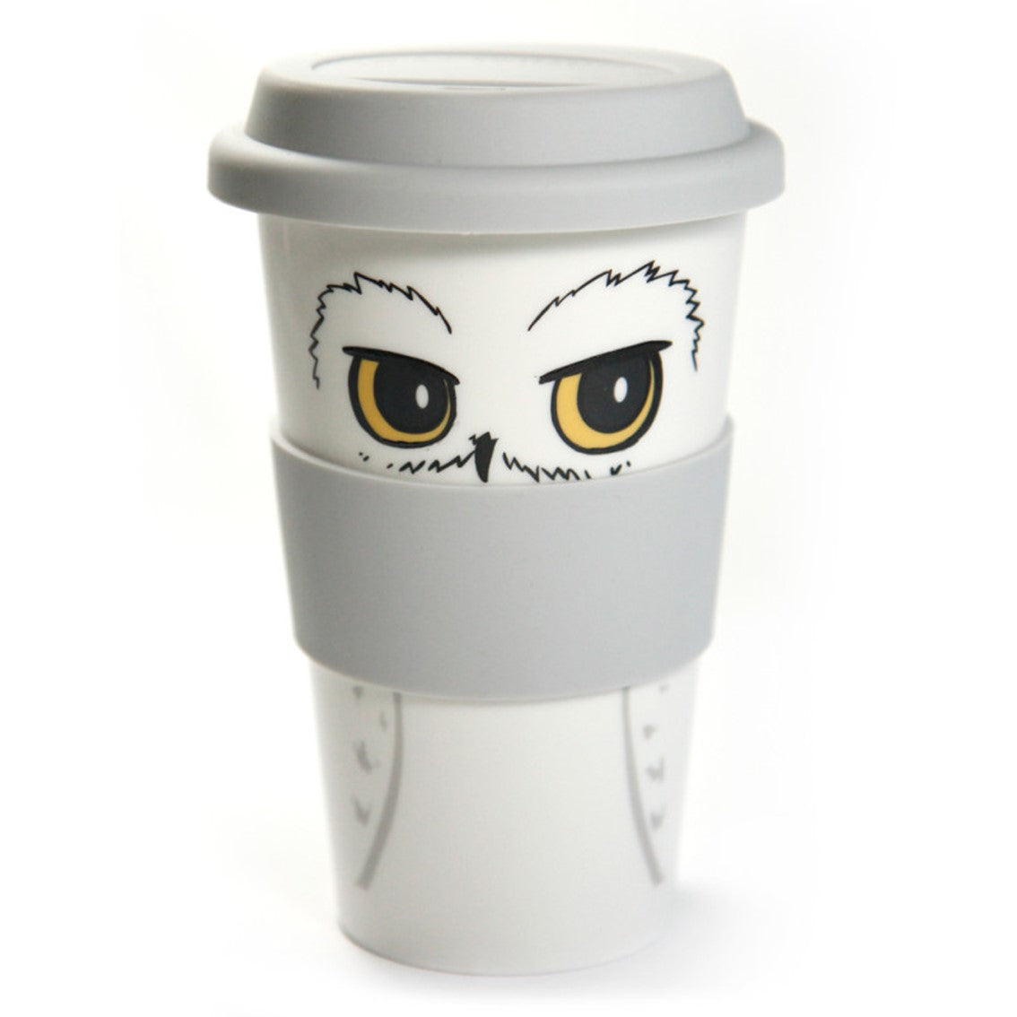 Vaso de viaje half moon bay harry potter hedwig