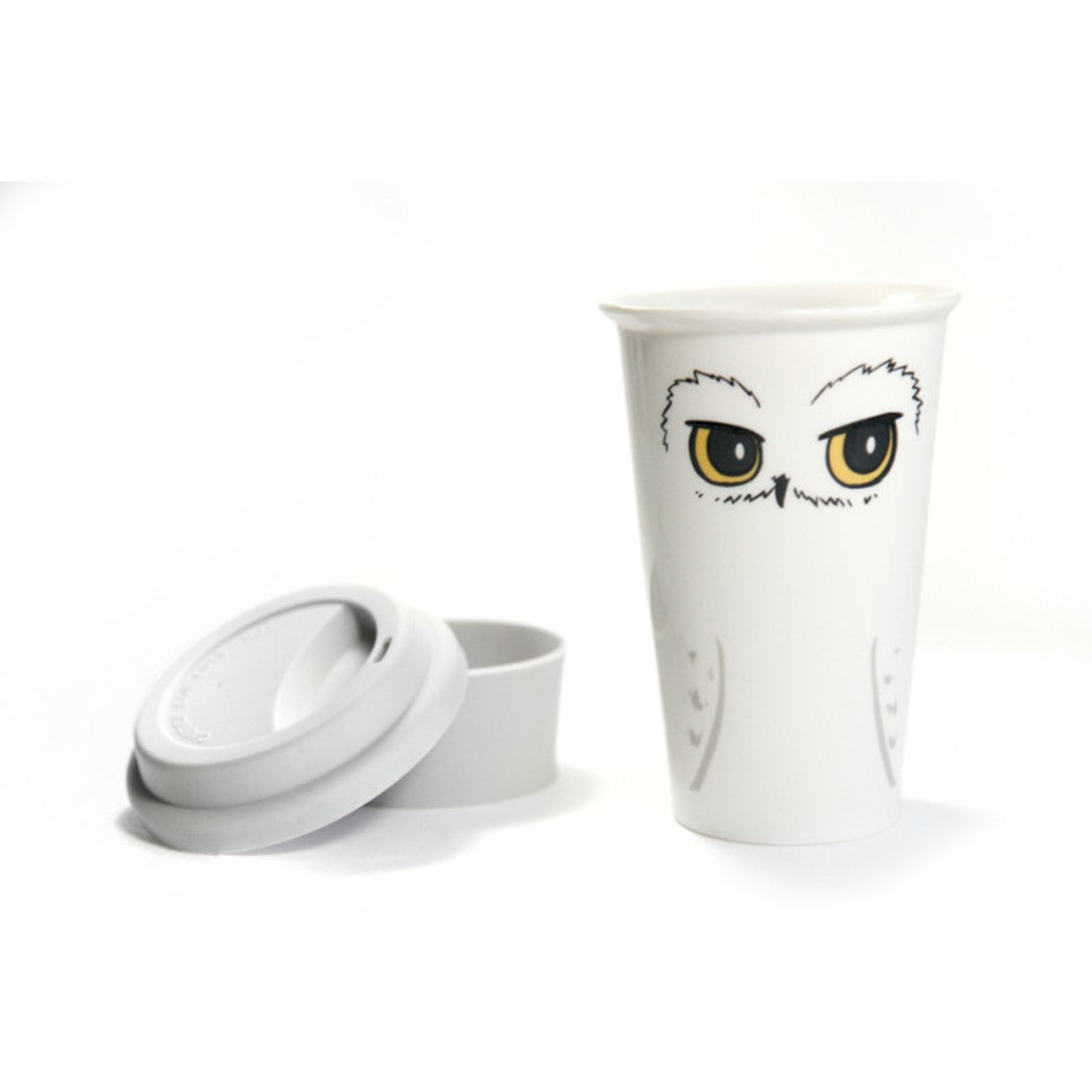 Vaso de viaje half moon bay harry potter hedwig