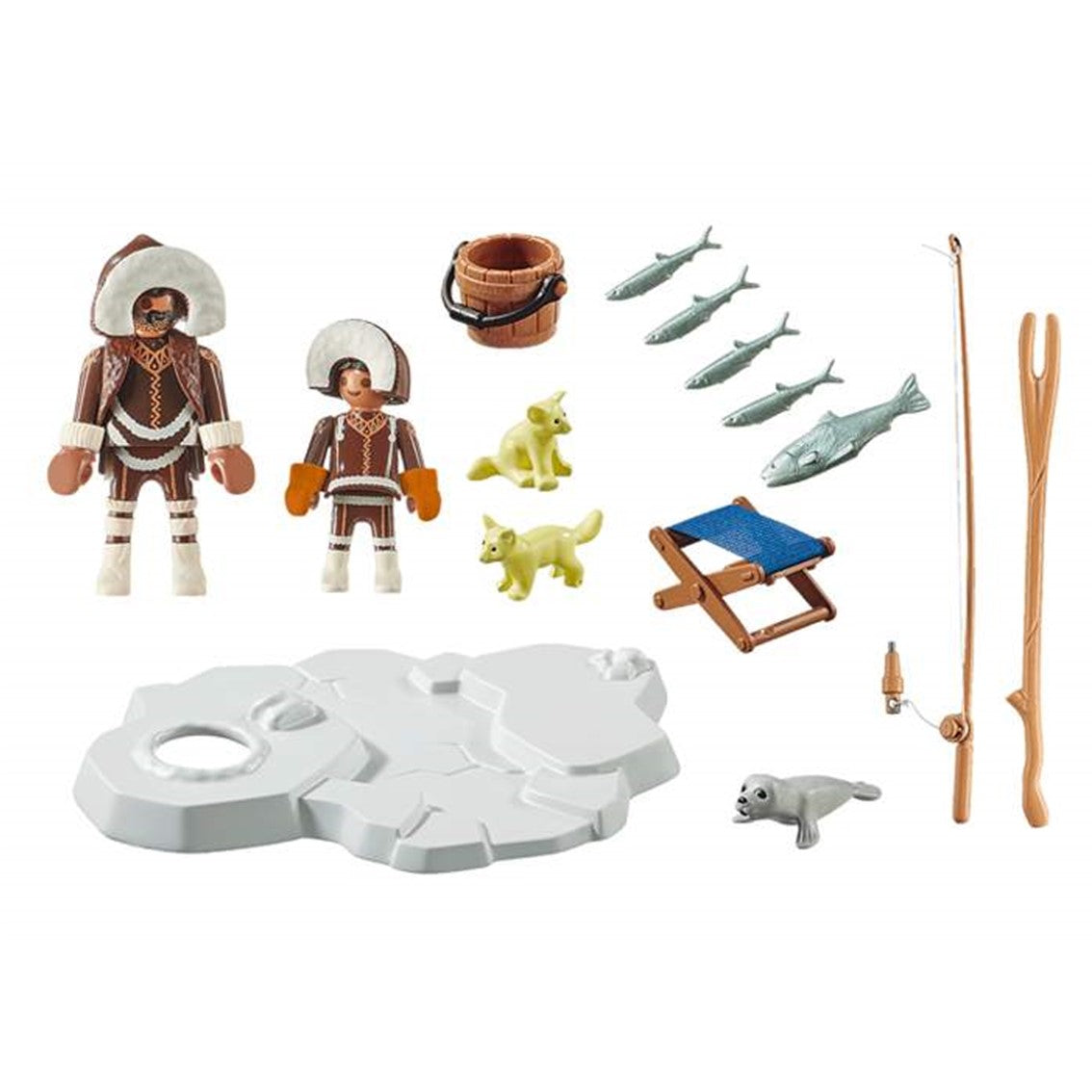 Playmobil family fun esquimales de pesca