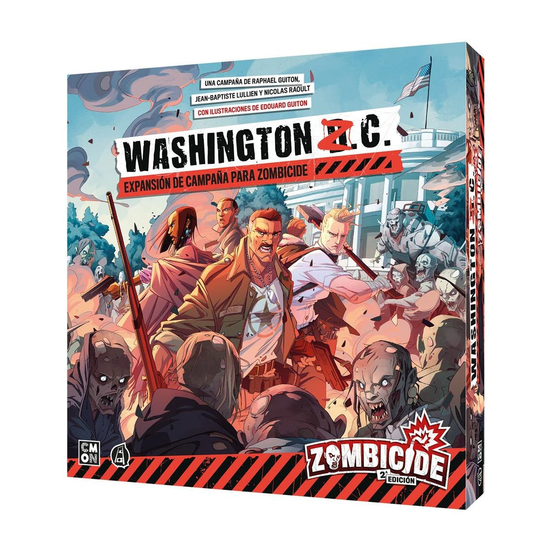 Juego de mesa zombicide 2e: washington z.c. pegi 14