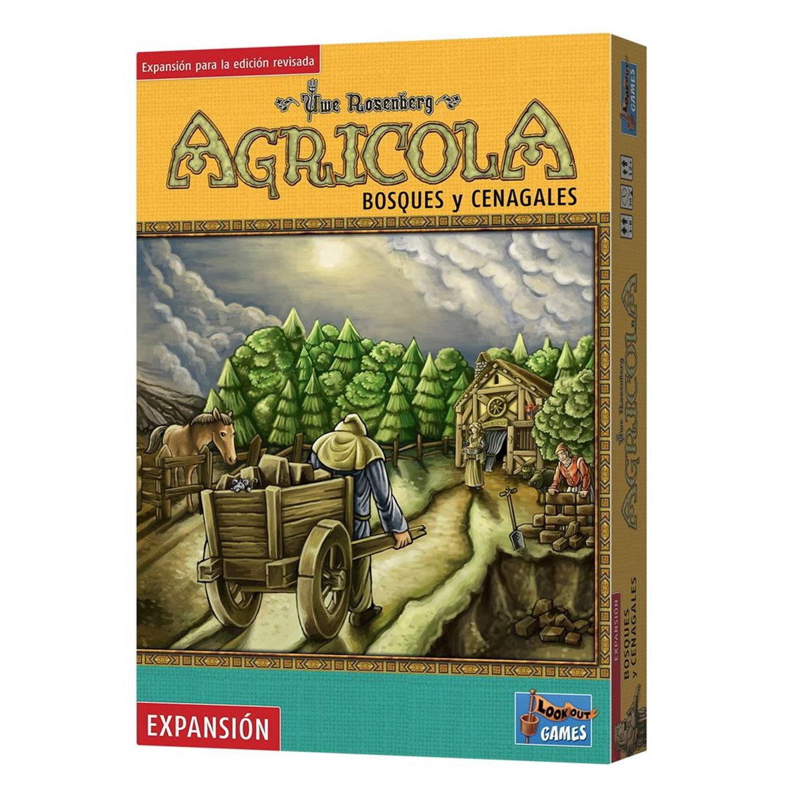 Juego de mesa agricola bosques y cenagales pegi 12