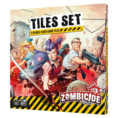 Juego de mesa zombicide 2e: tiles set pegi 14