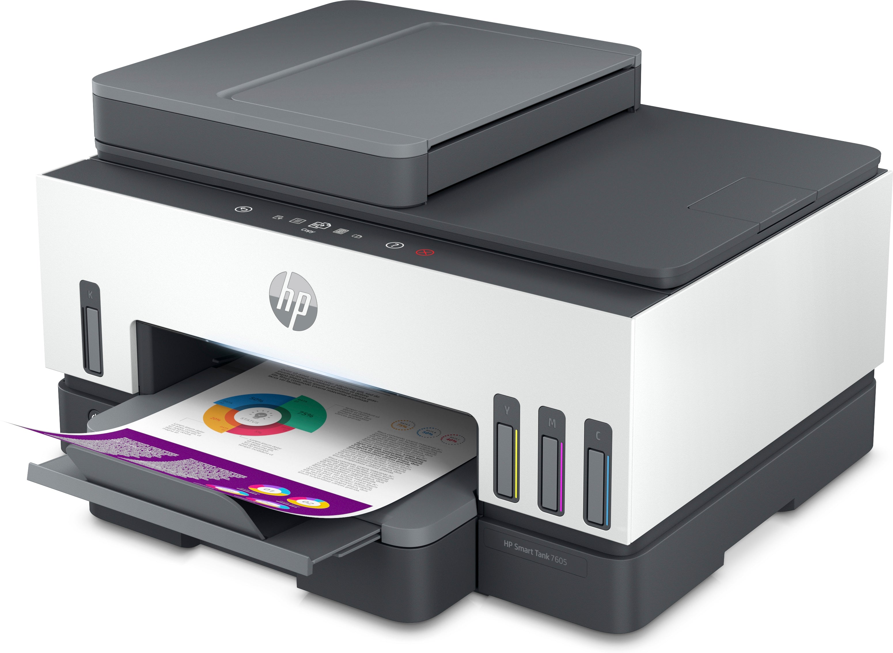 Multifunción inyección hp inkjet smart tank 7605 wifi duplex