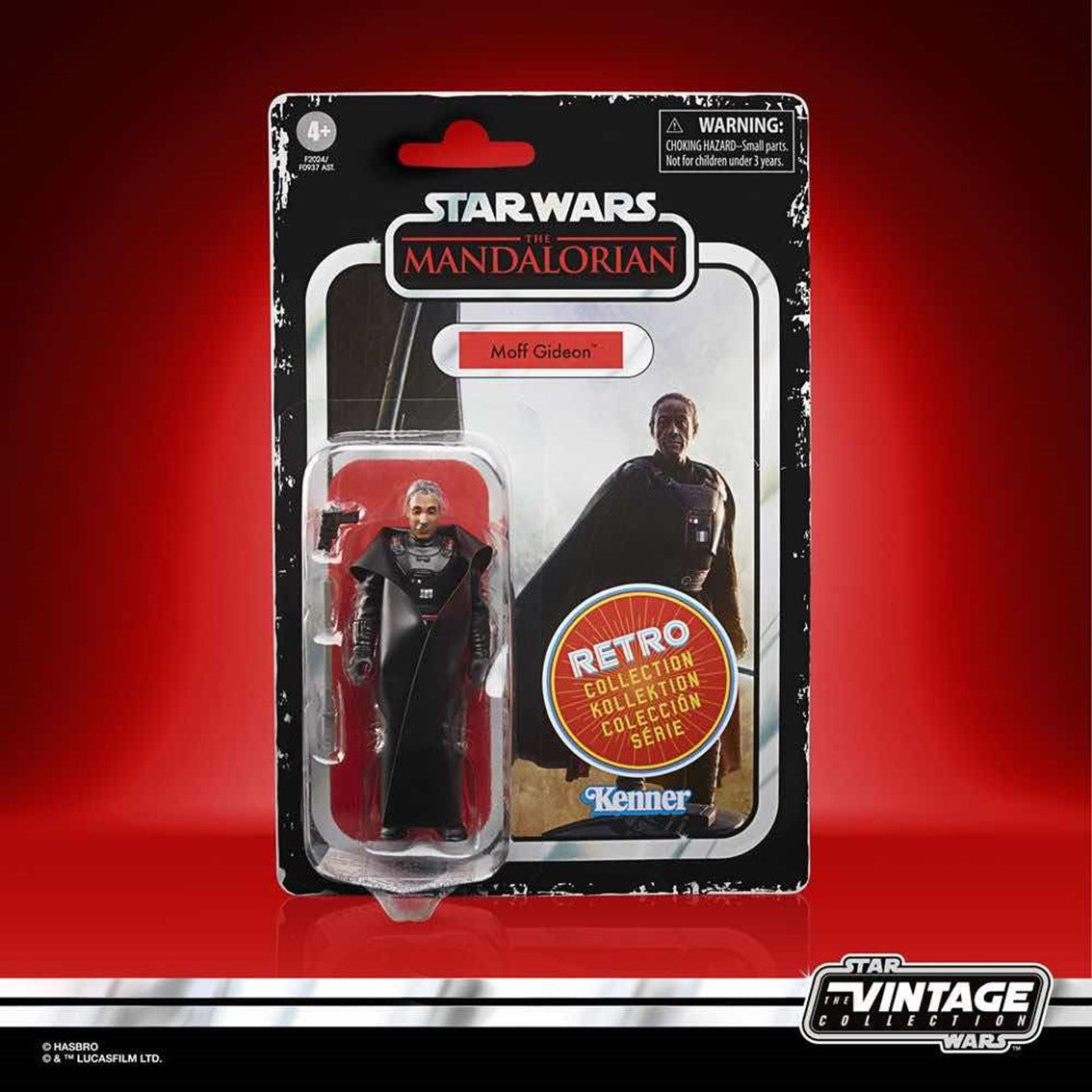 Figura hasbro moff gideon mandaloriano star wars