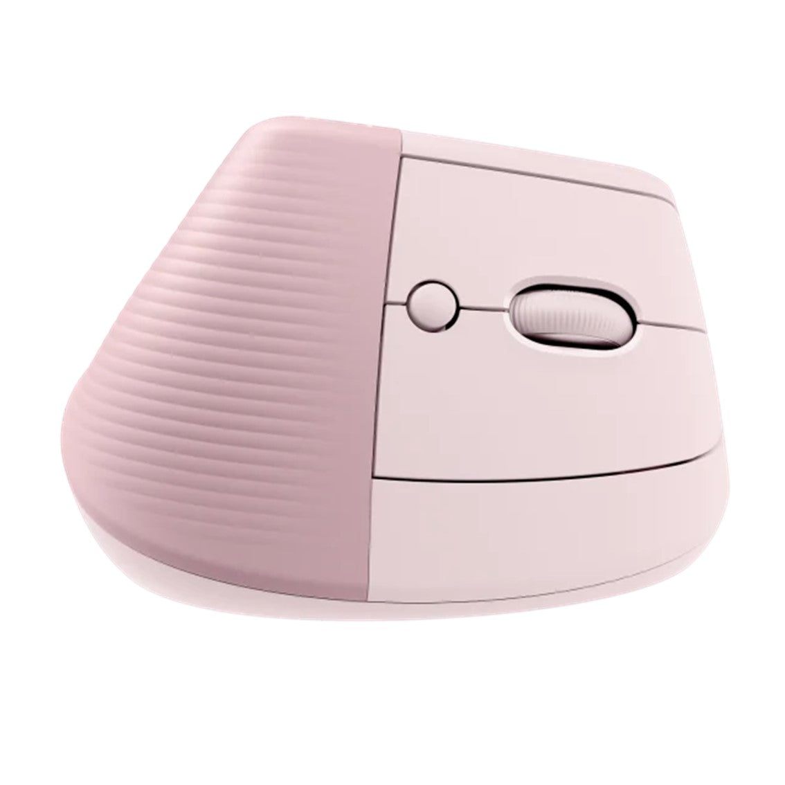 Mouse raton vertical logitech lift 6 botones 4000 dpi wireless inalambrico rosa