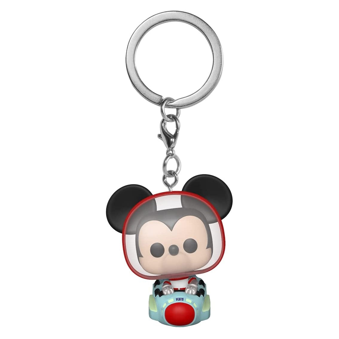Funko pop keychain llavero disney 50th aniversario walt disney mickey cohete espacial 60392