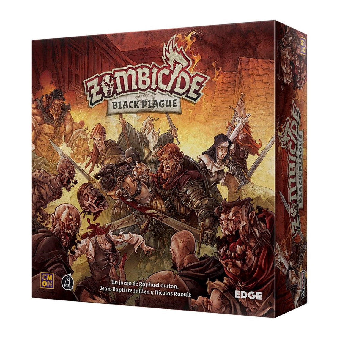 Juego de mesa zombicide: black plague pegi 14