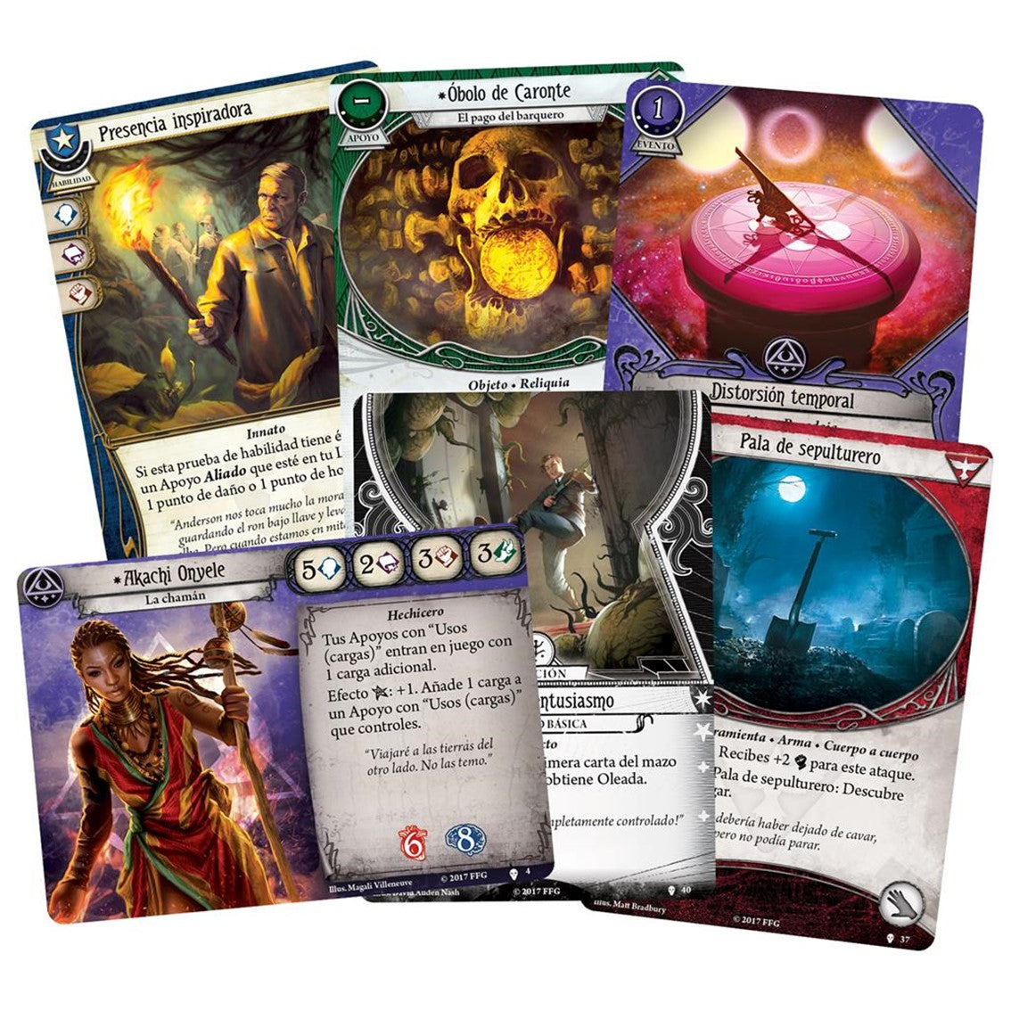 Juego de mesa arkham horror lcg: el camino a carcosa exp. investigadores pegi 14