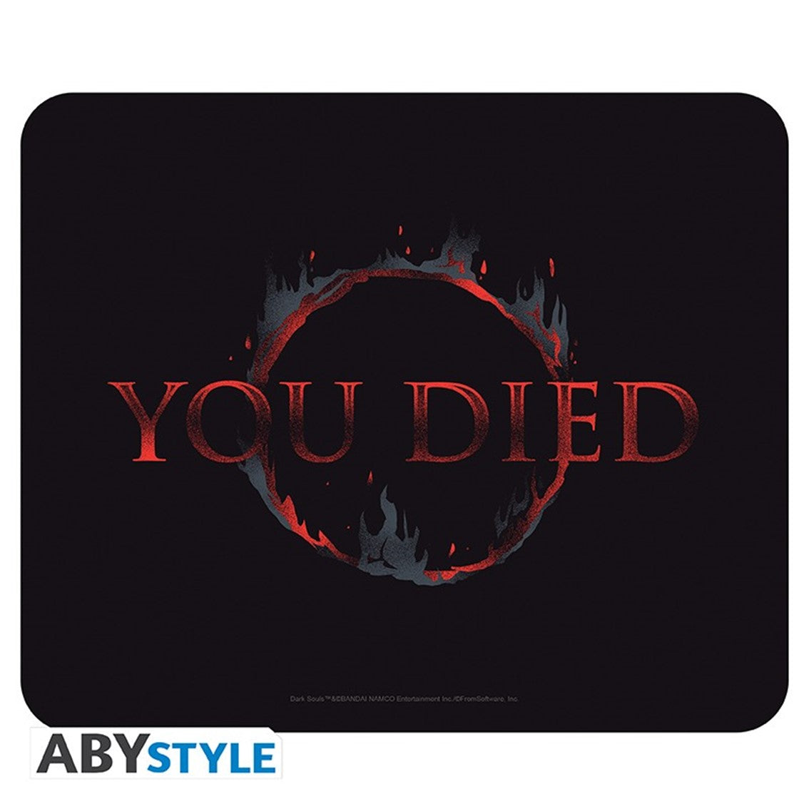 Alfombrilla gaming dark souls ''you died'' abystyle 235 x 195cm