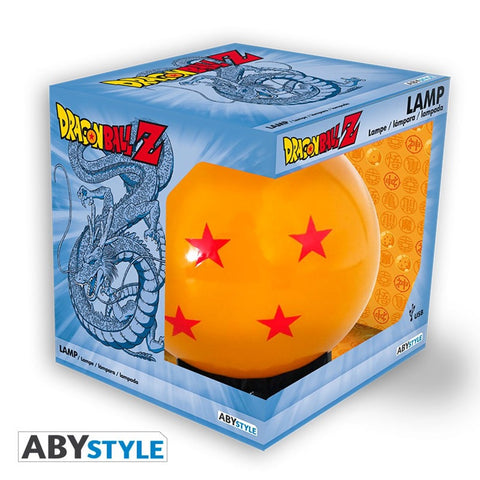 Lampara abystyle portatil led dragon ball bola de 4 estrellas