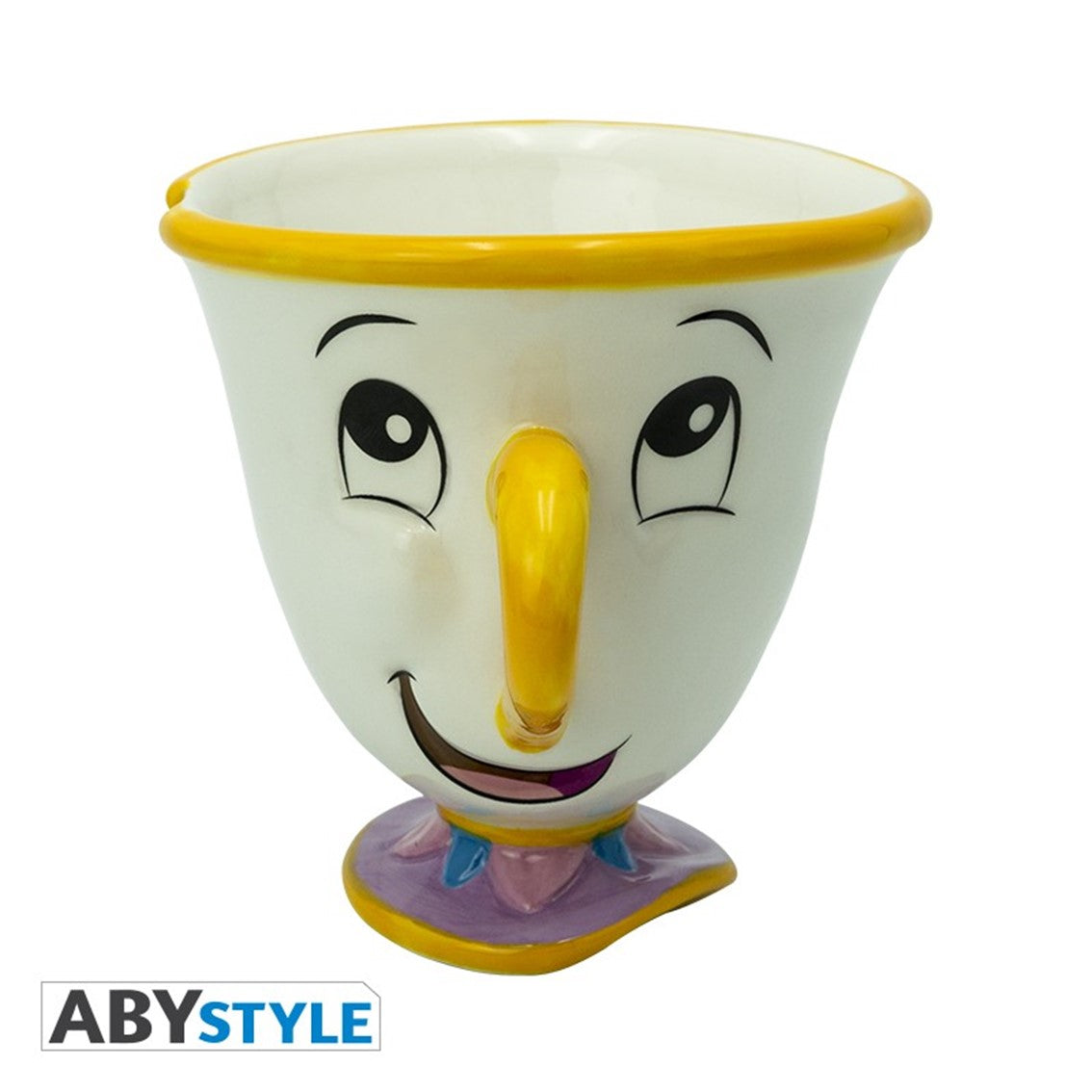 Taza 3d abystyle disney la bella y la bestia -  chip