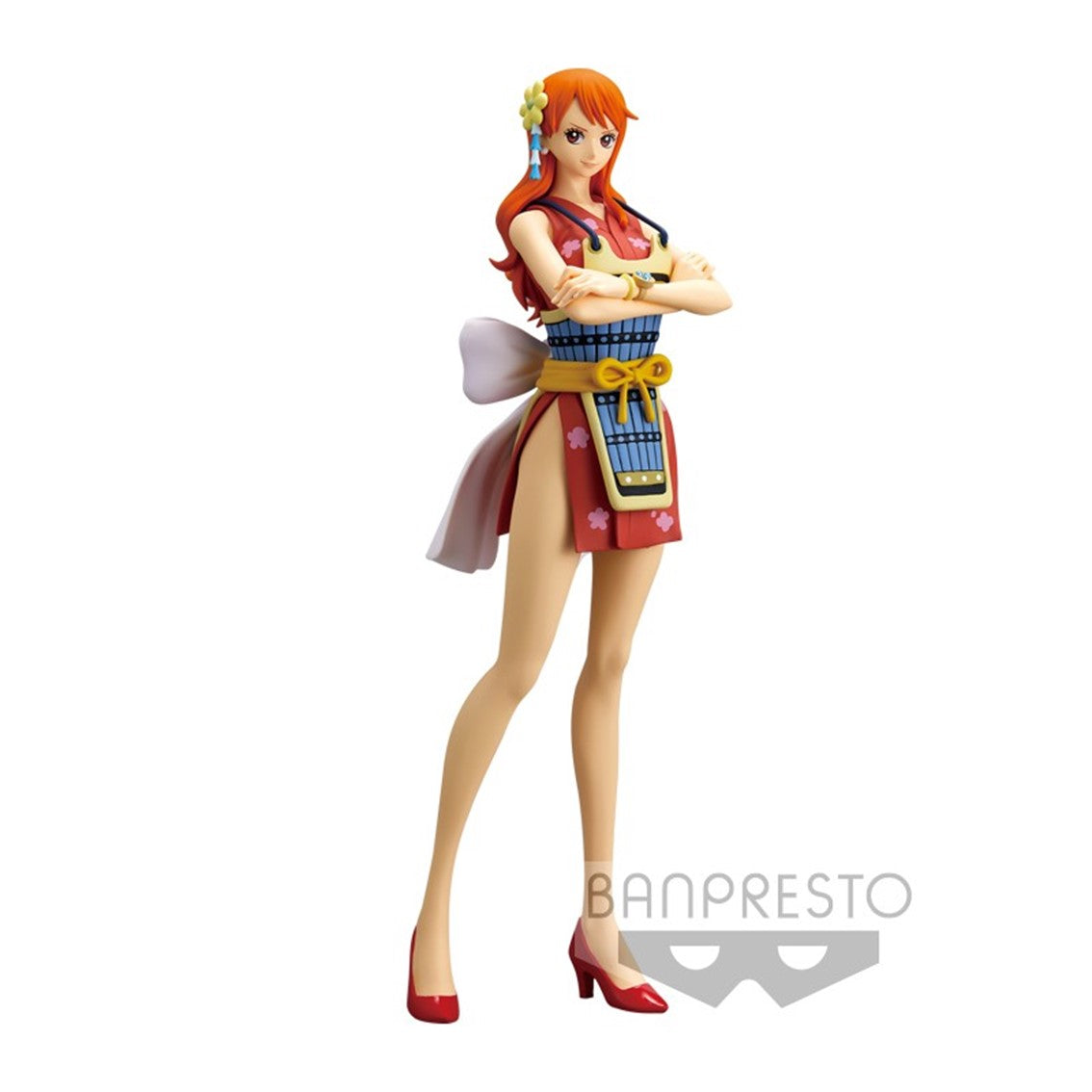 Figura banpresto one piece glitter & glamours nami wano country ver. a