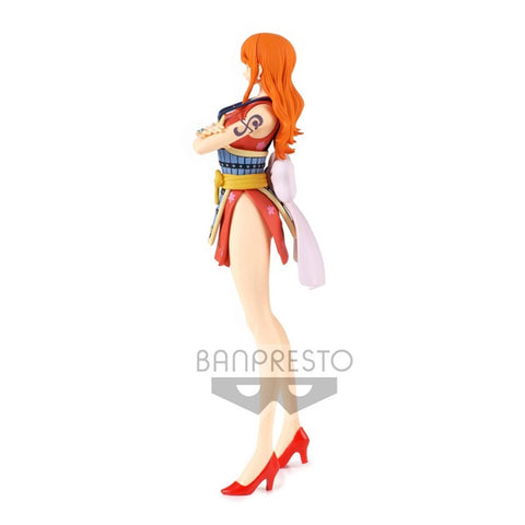 Figura banpresto one piece glitter & glamours nami wano country ver. a