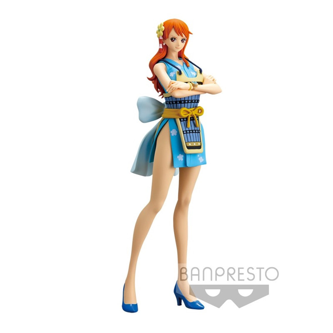 Figura banpresto one piece glitter & glamours nami wano country ver. b
