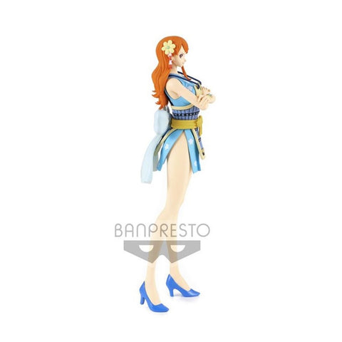 Figura banpresto one piece glitter & glamours nami wano country ver. b