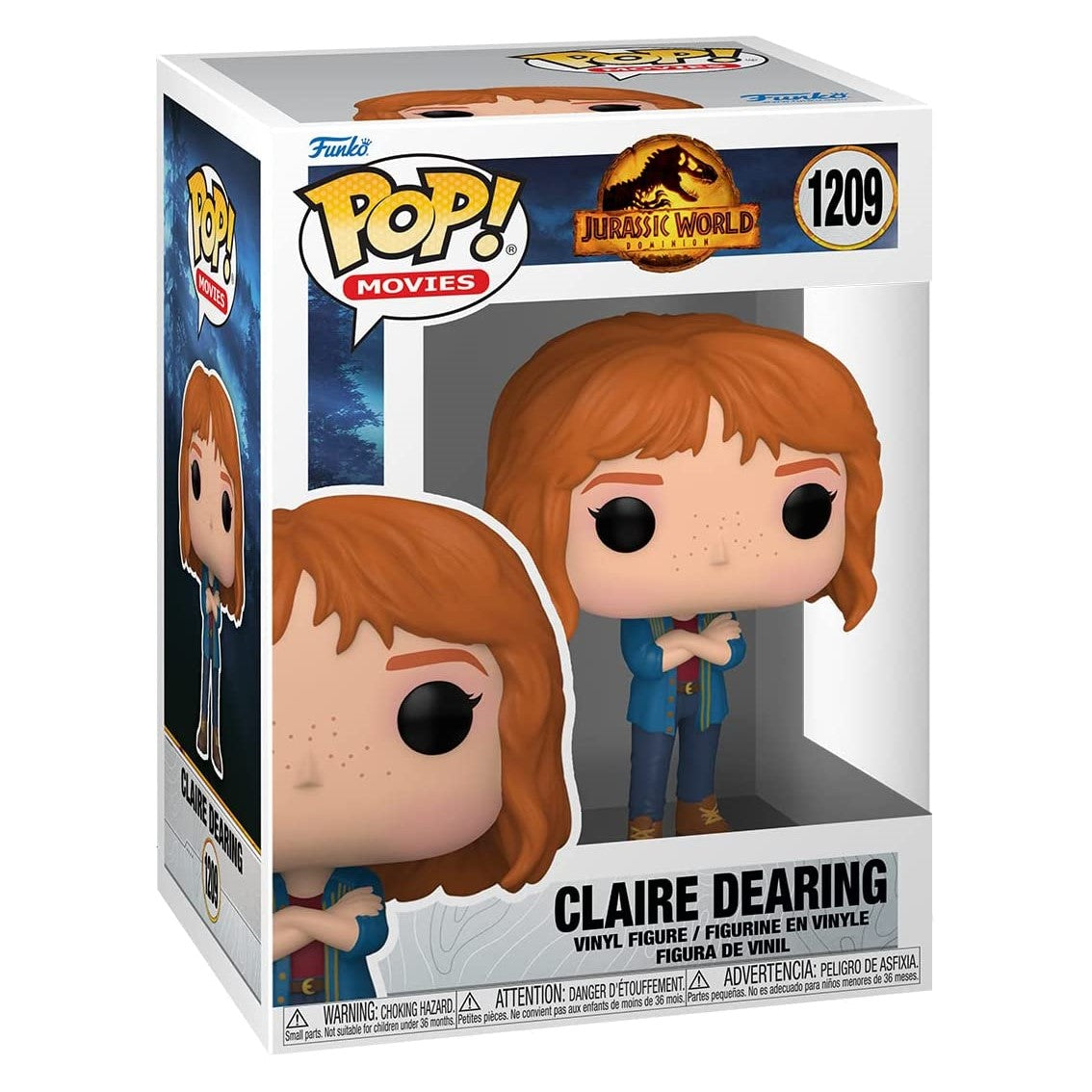 Funko pop cine jurassic park jurassic world dominion claire dearing 55296