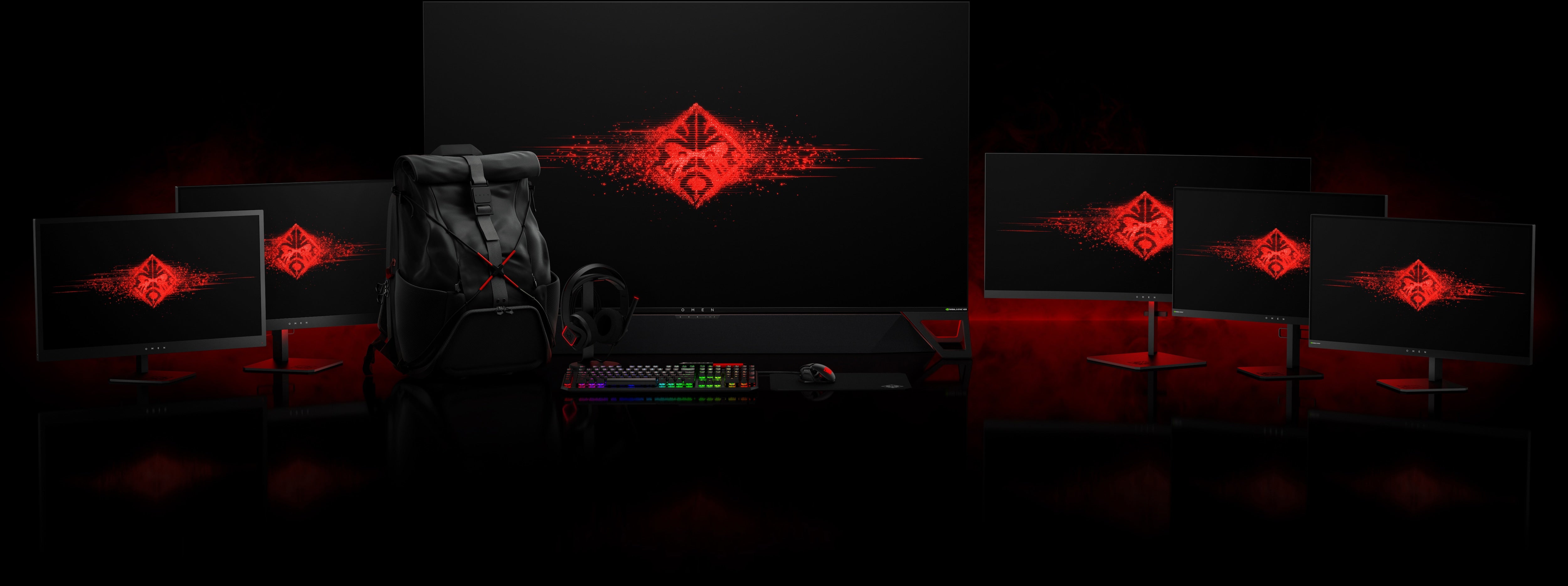 Monitor gaming tn led omen x 25f 24.5pulgadas hp full hd -  1ms -  240hz -  adaptive sync -  1000:1 -  hdmi -  display port