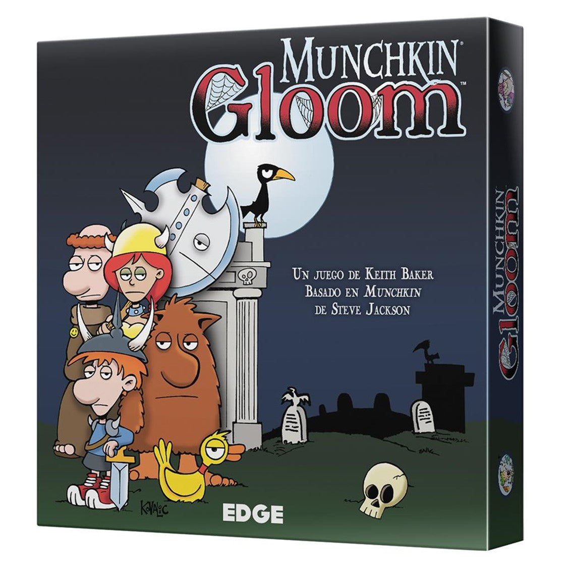 Juego de mesa munchkin gloom pegi 14