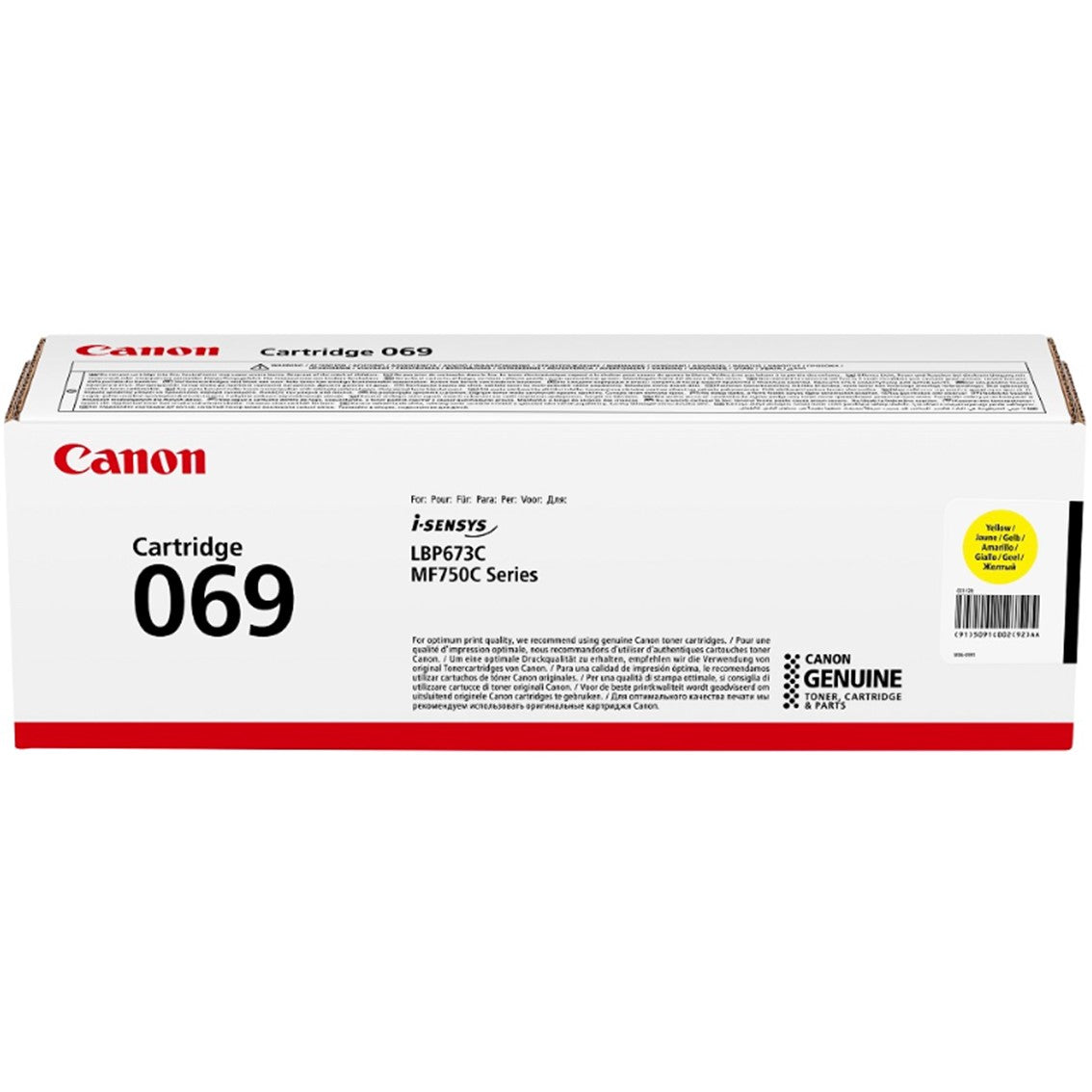 Toner canon 069 amarillo 5091c002