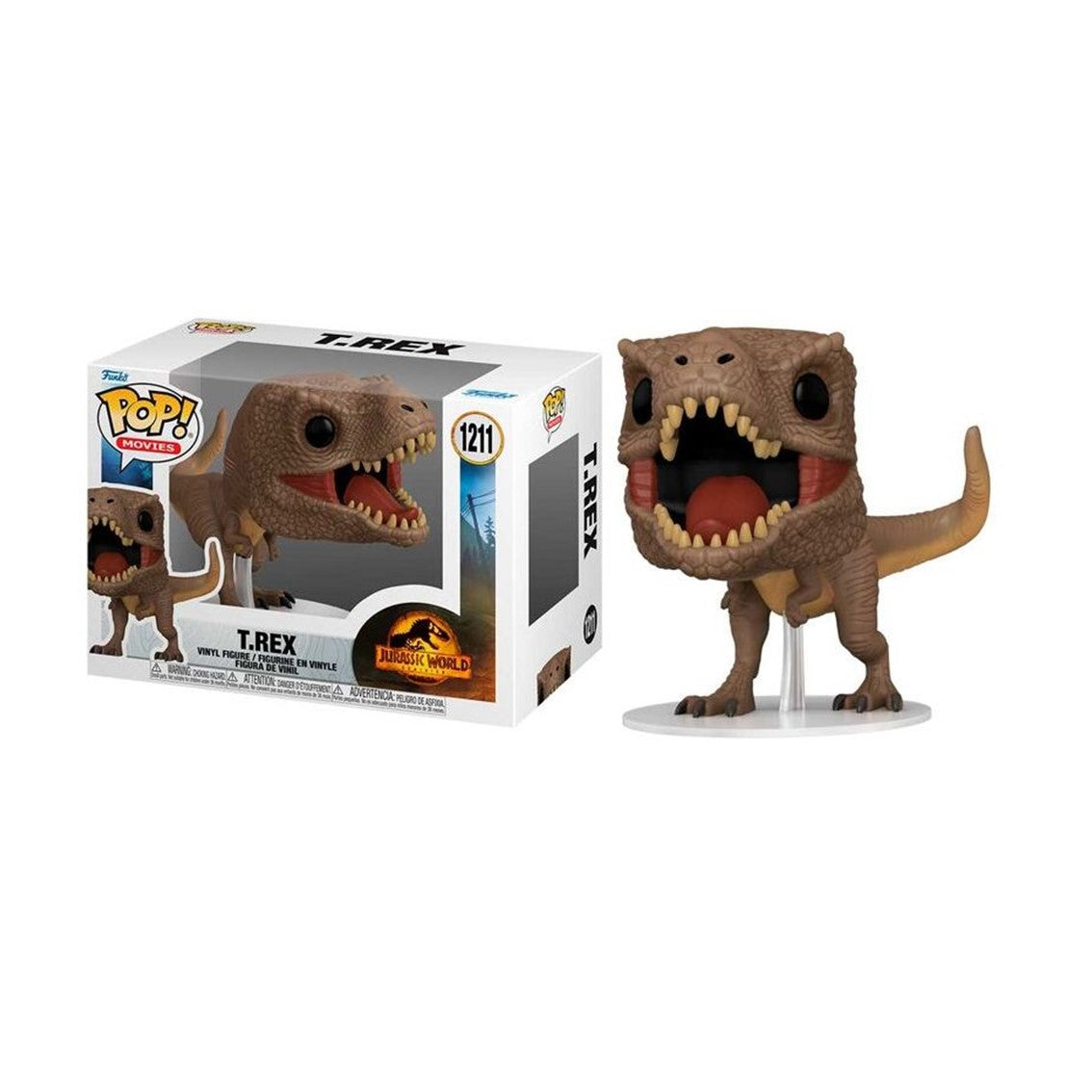 Funko pop cine jurassic park jurassic world 3 t - rex 62222