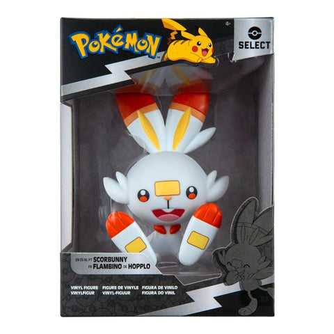 Figura jazwares pokemon vinilo scorbunny 10 cm