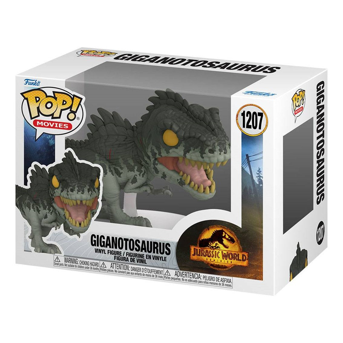 Funko pop cine jurassic park jurassic world 3 giganotosaurus 55294