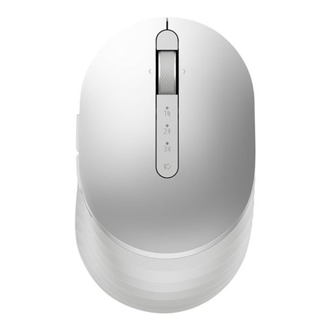 Mouse raton dell ms7421w optico 7 botones 1600ppp wireless inalambrico plateado platino