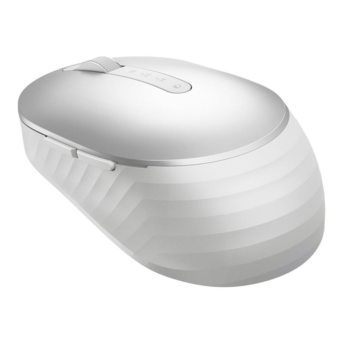 Mouse raton dell ms7421w optico 7 botones 1600ppp wireless inalambrico plateado platino