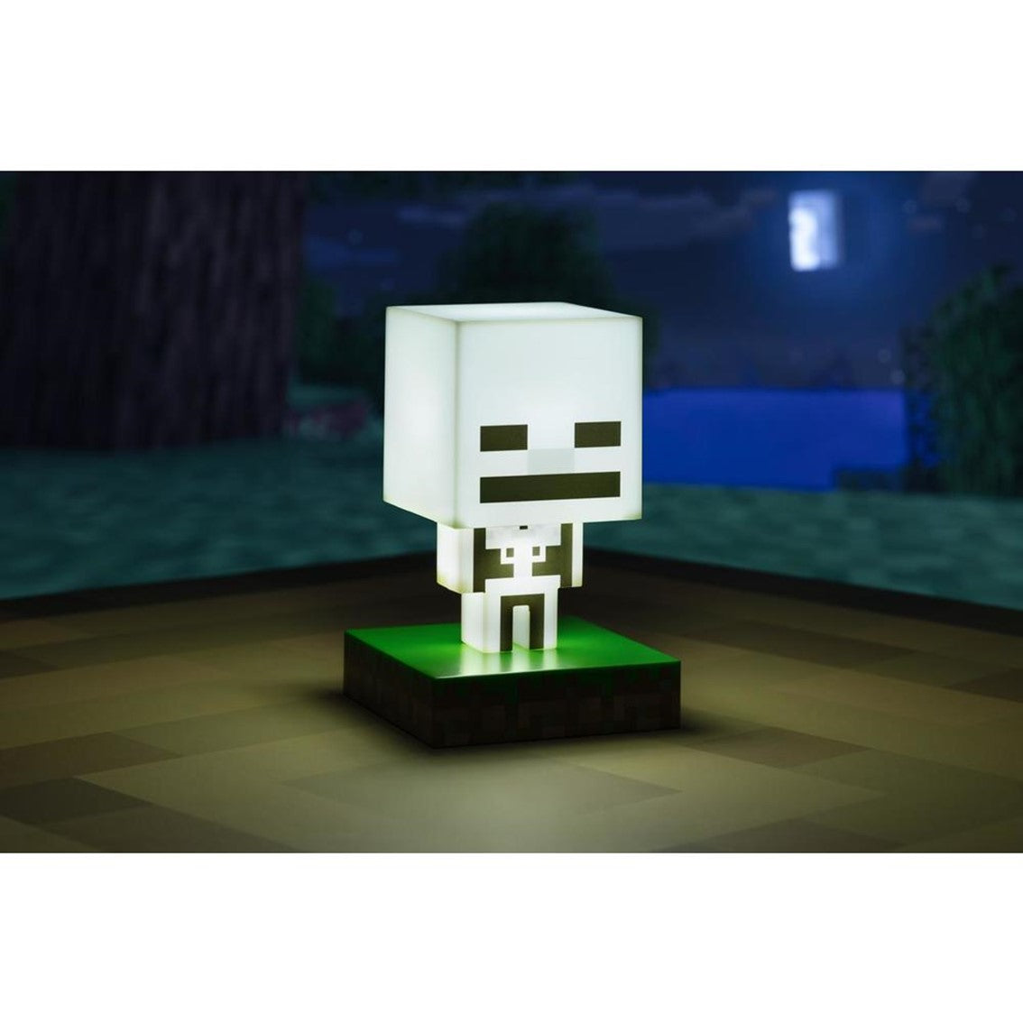 Lampara paladone icon minecraft esqueleto