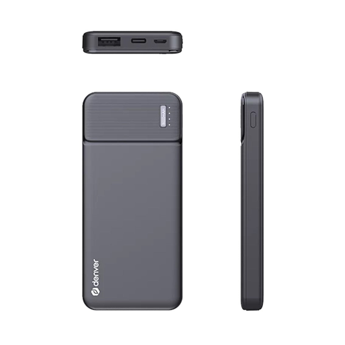 Bateria externa portatil powerbank denver pbs - 5007 5000mah micro usb -  usb tipo c