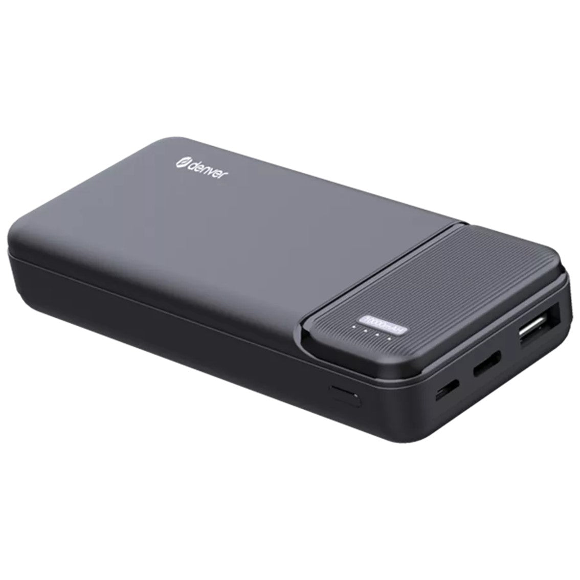 Bateria externa portatil powerbank denver pbs - 10007 10000mah micro usb - usb tipo c