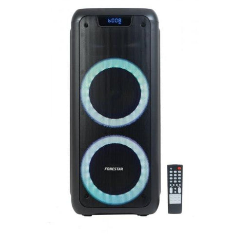 Altavoz portatil fonestar party - duo bluetooth -  100w - mando a distancia