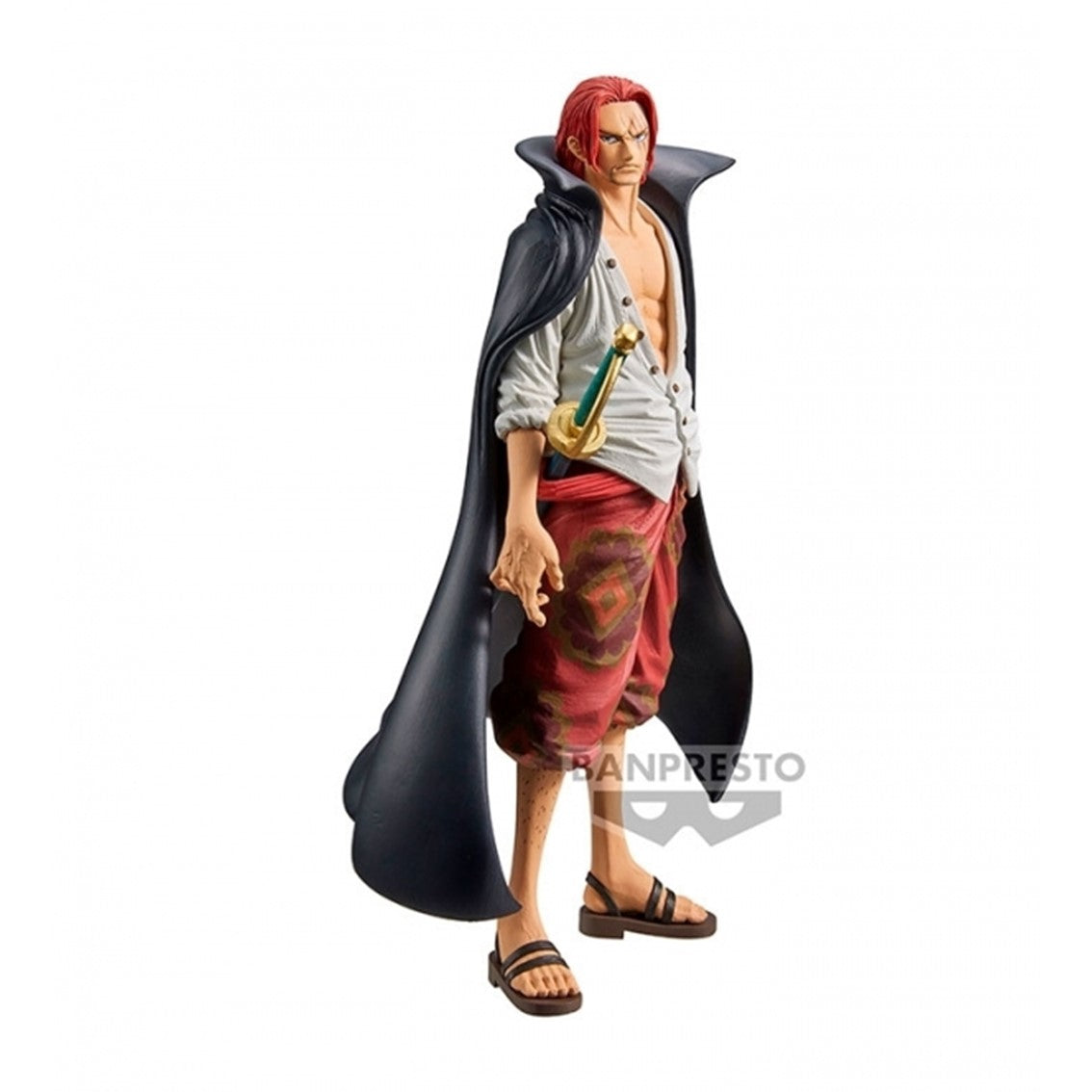 Figura banpresto one piece film red king of artist shanks