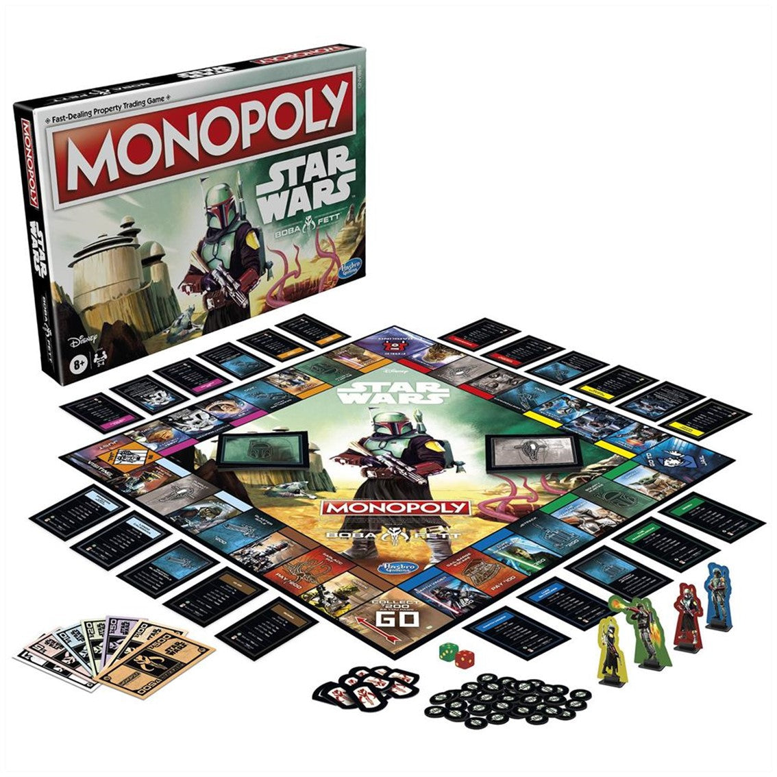 Juego de mesa monopoly boba fett pegi 14