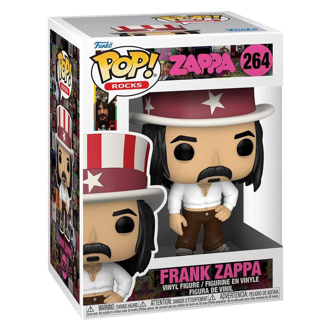 Funko pop estrellas del rock frank zappa 61439