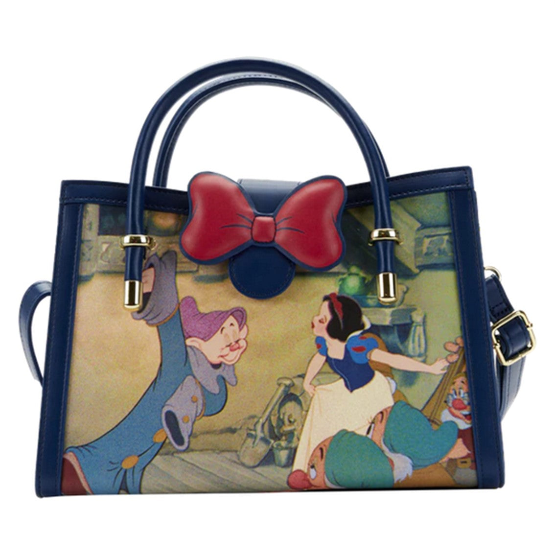 Bolso loungefly disney scenes blancanieves y los siete enanitos