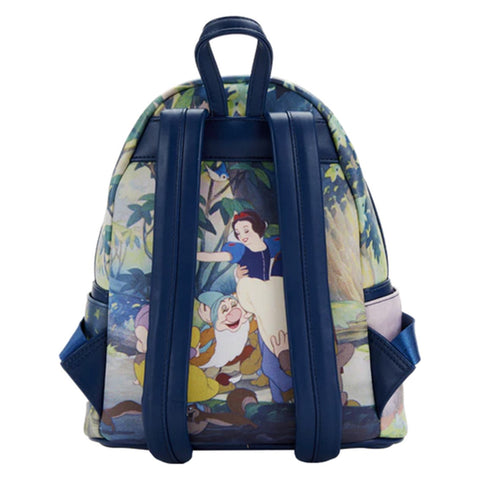 Mini mochila loungefly disney scene blancanieves y los siete enanitos