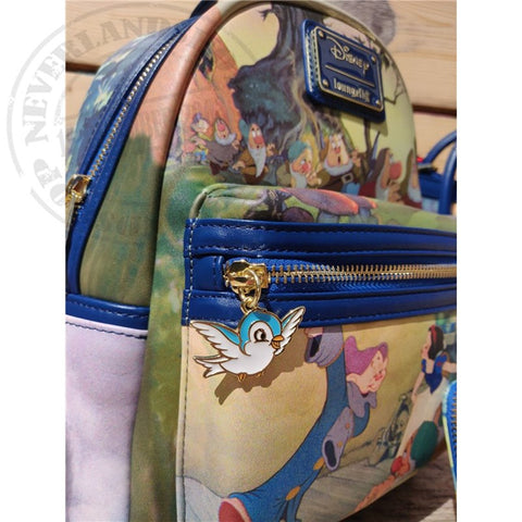 Mini mochila loungefly disney scene blancanieves y los siete enanitos