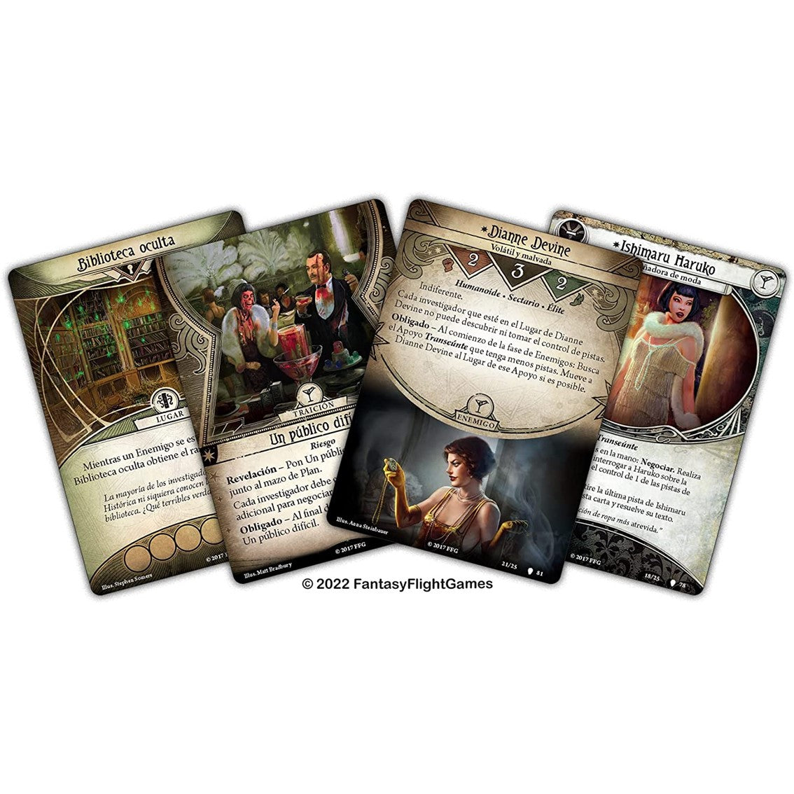 Juego de mesa arkham horror: el camino a carcosa exp. campaña pegi 14