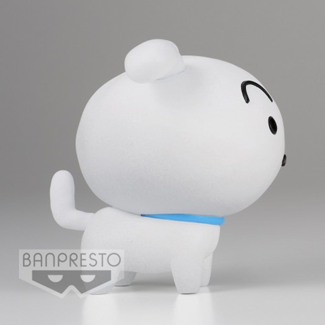 Figura banpresto fluffy puffy crayon shin - chan shiro ver. a