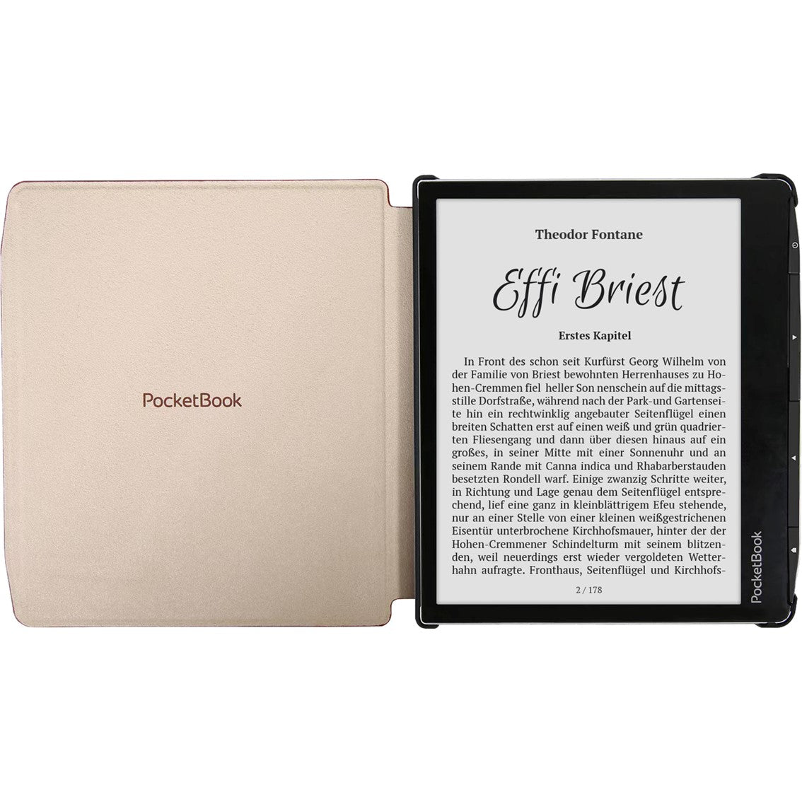 Pocketbook funda 700 cover edition shell series marron ww version