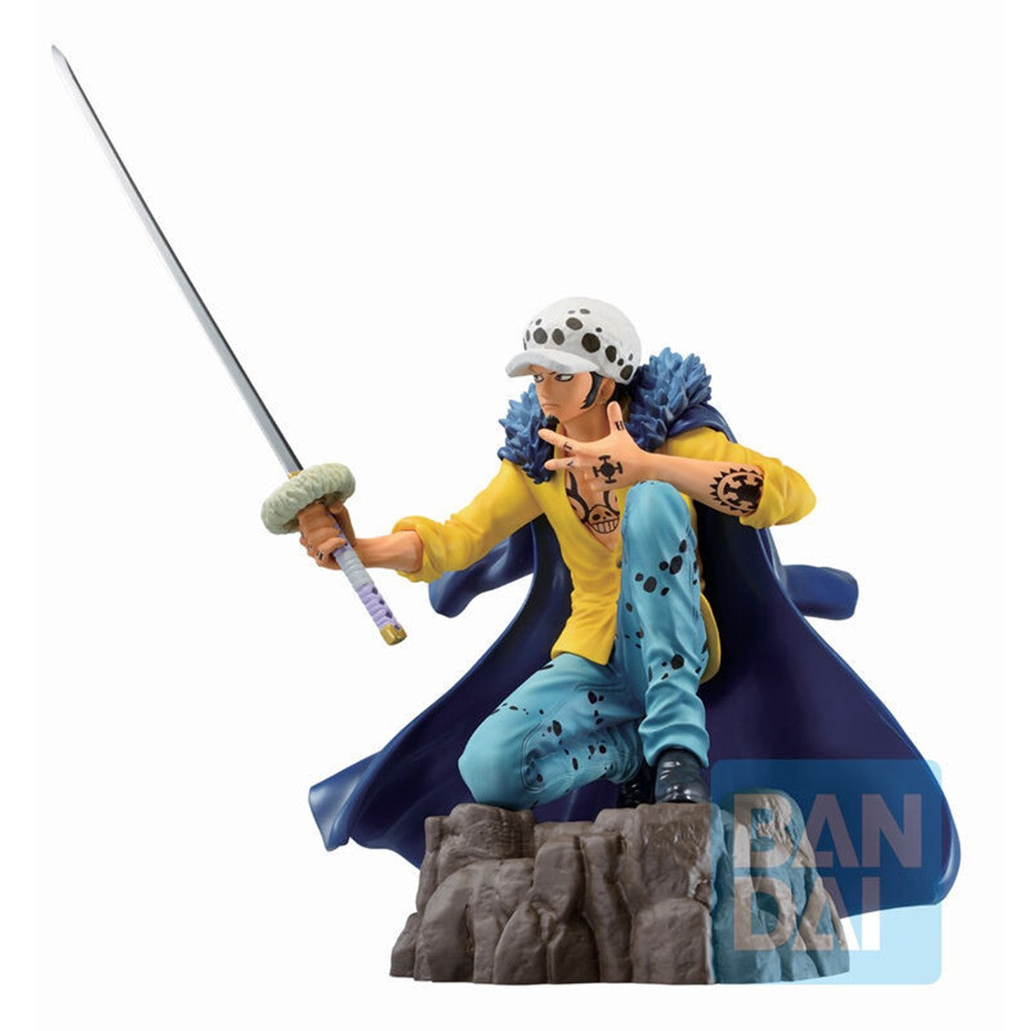 Figura bandai ichibansho one piece wano country third act trafalgar law