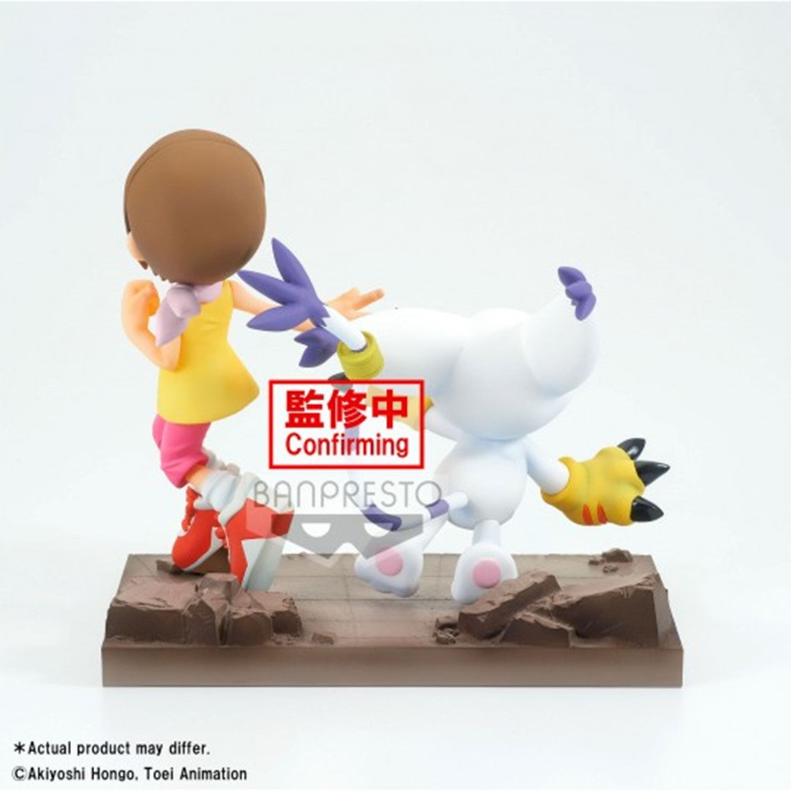 Figura banpresto digimon adventure dxf adventure archives hikari & tailmon