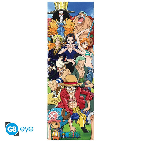 Poster de puerta gb eye one piece -  straw hats crew