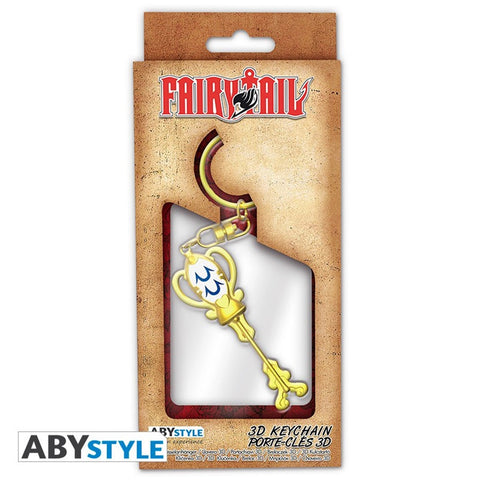 Llavero 3d abystyle fairy tail llave de acuario